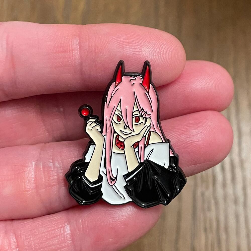 Chainsaw Man POWER Japanese Anime Manga Enamel Pins 20-1